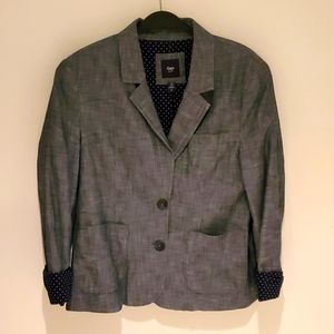 Blue/Gray Gap Factor Blazer